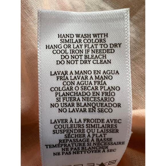 RAILS WOMENS SIZE 10 AGATHA TROPICS COTTON MAXI SKIRT ORANGE MULTI NEW - Picture 14 of 15